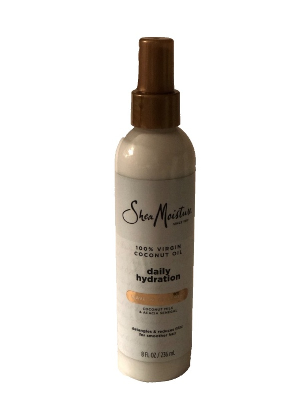 Shea Moisture 100% Virgin Coconut Oil Leave in Treatment — All Hair Types, 8 Oz